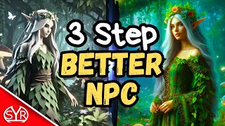 3 Easy Steps For Good NPCs in D&D/TTRPG's