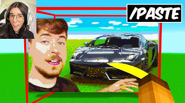 I Secretly Cheated using AUTO BUILDING MOD in a Minecraft BUILD BATTLE!