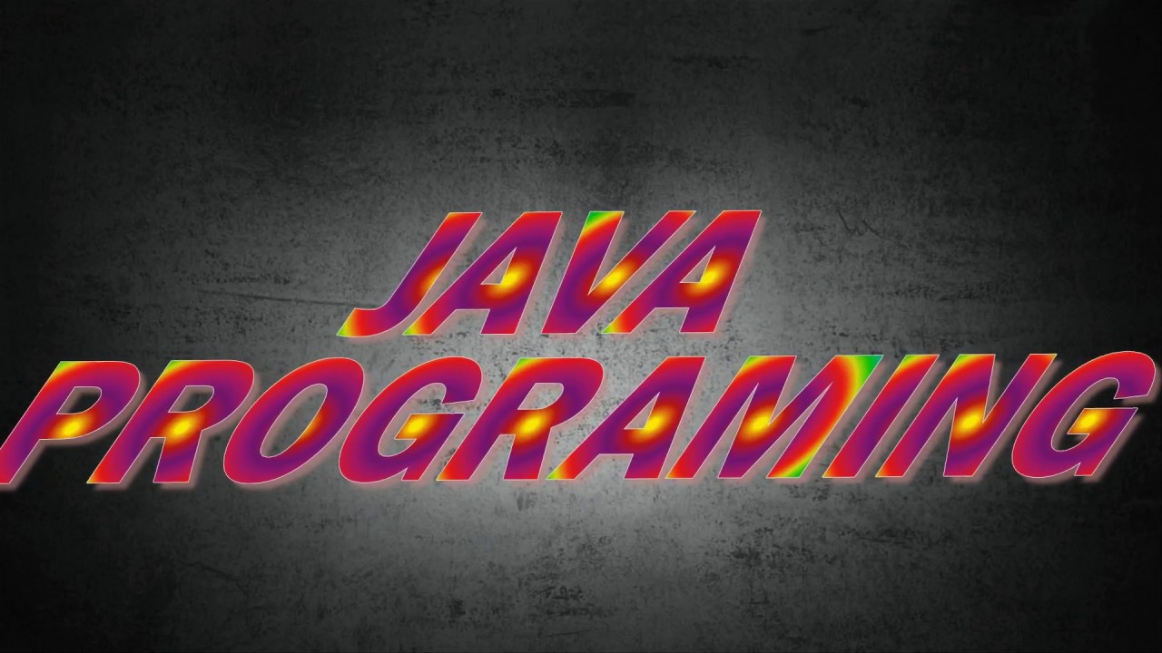 1- JAVA PROGRAM TO PRINT HELLO - YouTube