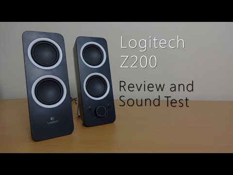 Logitech Z200 review and sound test