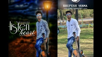 Picsart editing tutorial || superb manipulation pic editing in picsart by Bhupesh verma editzz