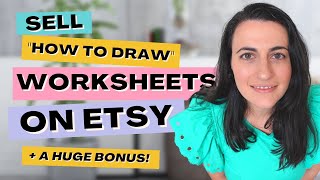 Create and Sell Your Own How to Draw Worksheets with this BRAND NEW software