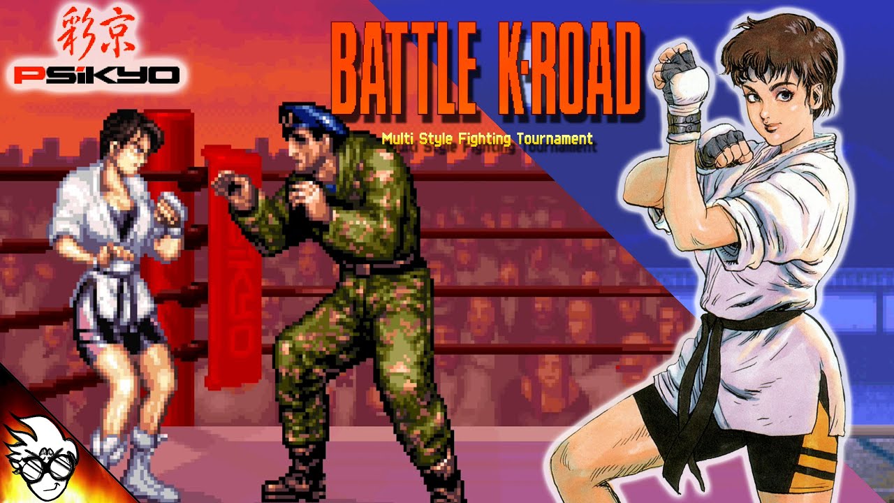 悠久の拳 Battle K-Road (Arcade / 1994) - Yuki Fujiwara [Playthrough
