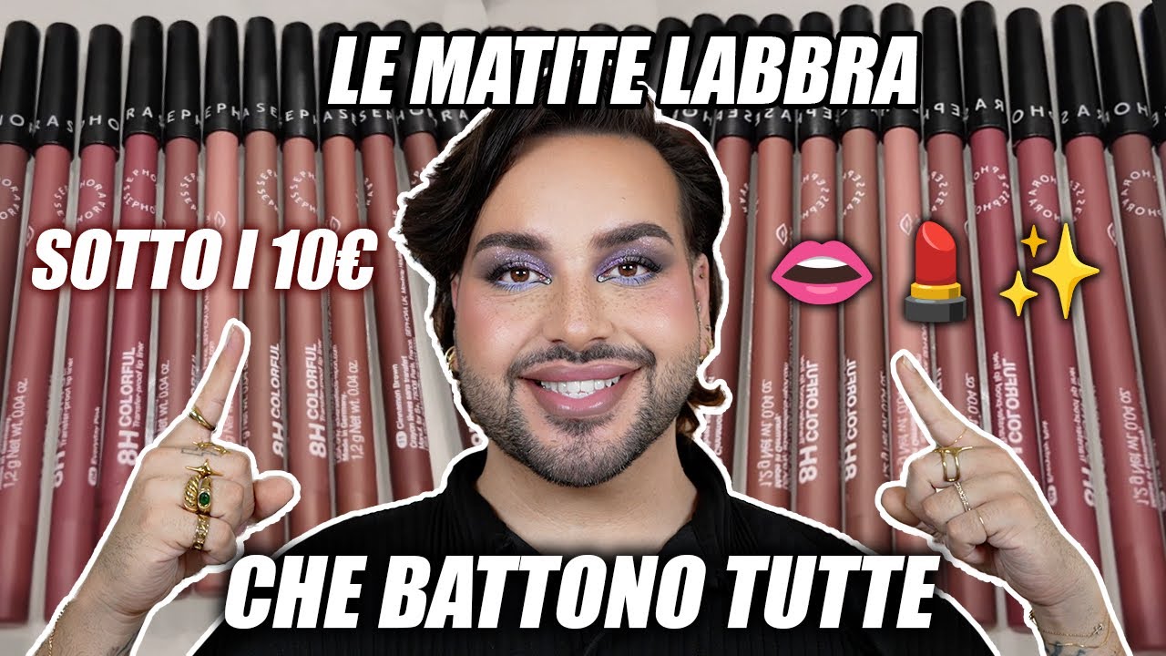 Le migliori matite labbra sotto i 10 euro 👄