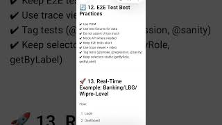 E2E test best practices and realtime example #shorts