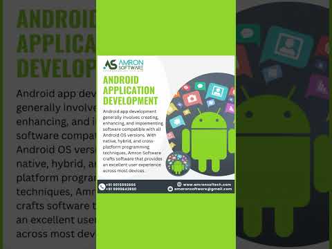 Android Application Development Services in United States - Amron Software #ytshorts #viralvideo