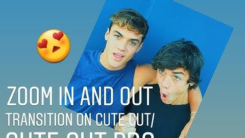 How to do the zoom in and out transition on cc/ ccp