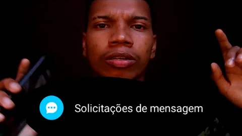 Como ver a solicitação de mensagem no Facebook?