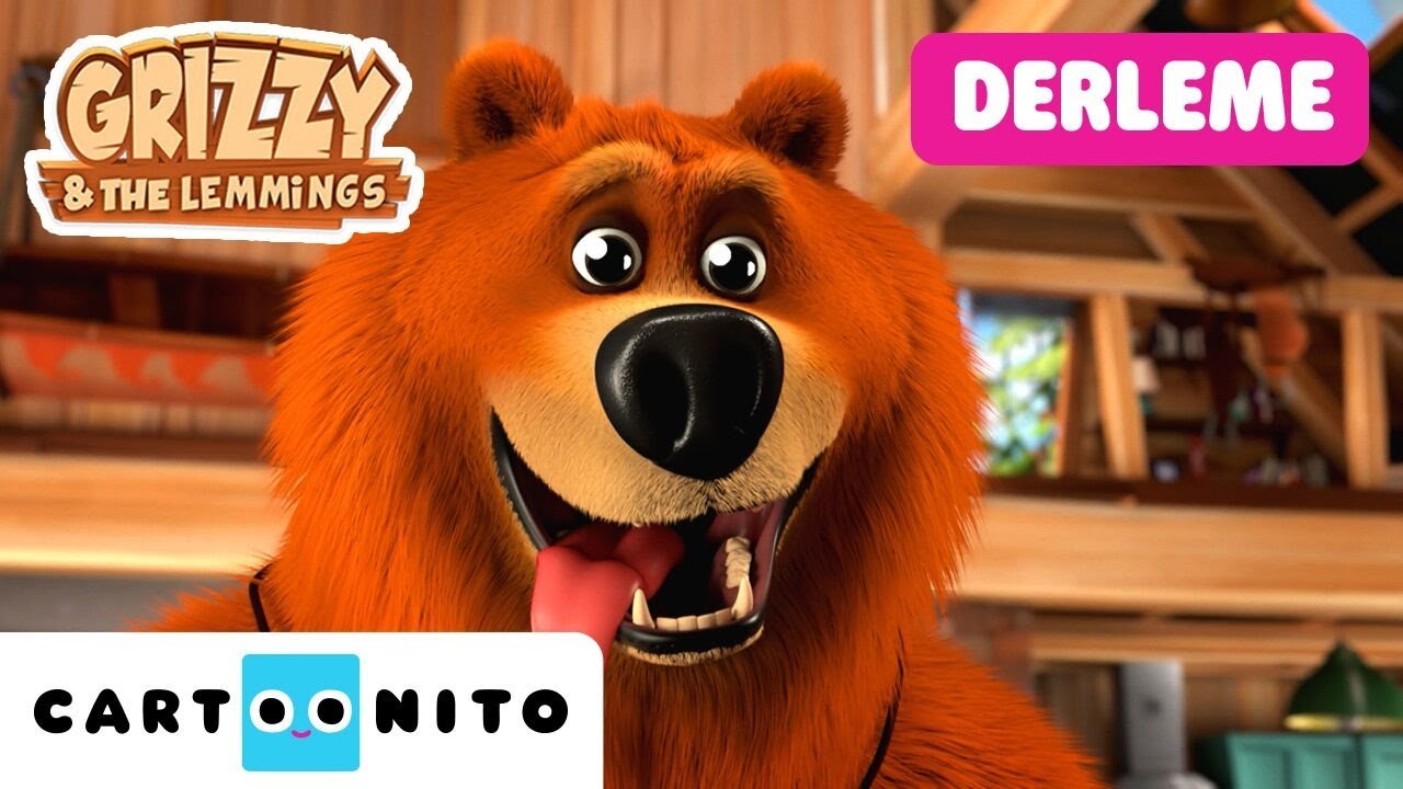 GRIZZY VE LEMMINGLER | Orman Çalkantısı Derlemesi | @CartoonitoTurkiye