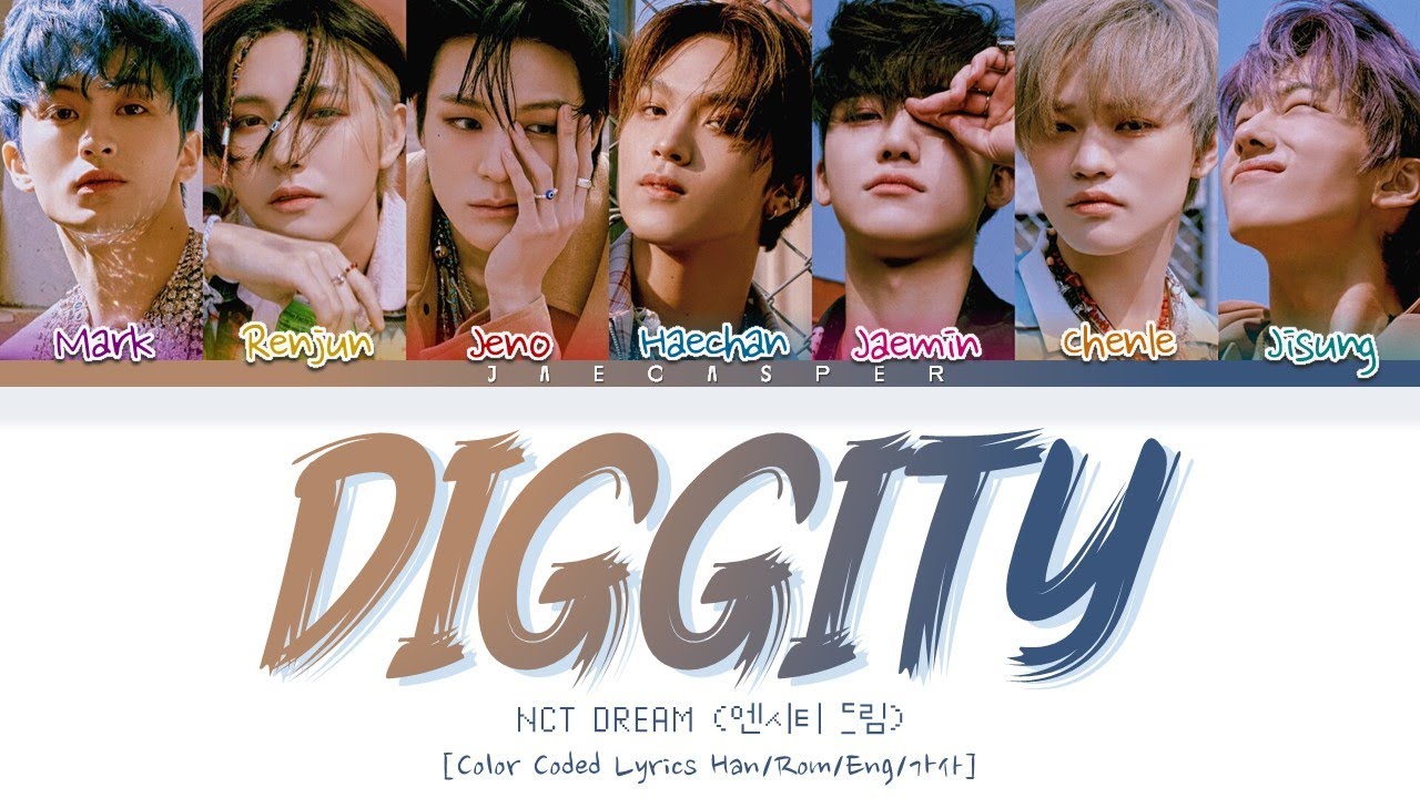 Nct Dream 엔시티 드림 Diggity Color Coded Lyrics Han Rom Eng 가사 Youtube Nct Dream 엔시티 드림 Diggity Color Coded Lyrics Han Rom Eng 가사 Youtube