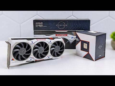 Limited-Edition Starfield AMD RX 7900 XTX & 7800X3D Bundle Hands-On Unboxing!