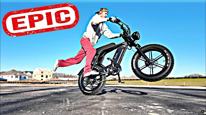 OUXI V8 Fat Tire Urban Sending!! This E-Bike has Pizzazz....