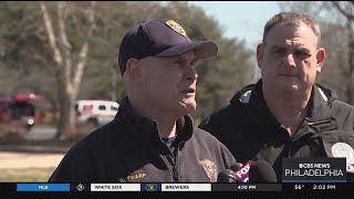 Officials provide update on 8-alarm church fire in New Jersey
