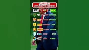 Crypto Price Predictions for 2025: Pepe, Shiba Inu, Bonk, Hmstr, ONE, and XEM #cryptoprediction