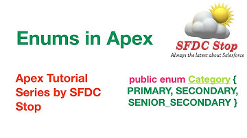 Enums in Apex | What is Enum and where do we use it? | Salesforce Apex Tutorial Series by SFDC Stop