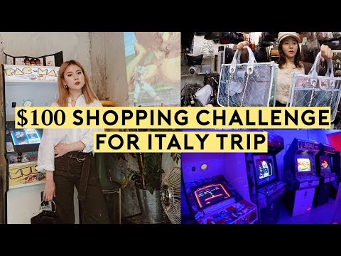 Thumbnail for $100 Shopping Challenge for Italy Trip & Jang Woo-Hyuk Arcade Cafe | Q2HAN