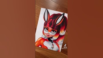 Miraculous Ladybug Art | Colored Pencil Drawings | elaineeeart