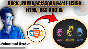 Build a Rock Paper Scissors Game with HTML, CSS & JavaScript |  Ultimate Beginner Project | Game