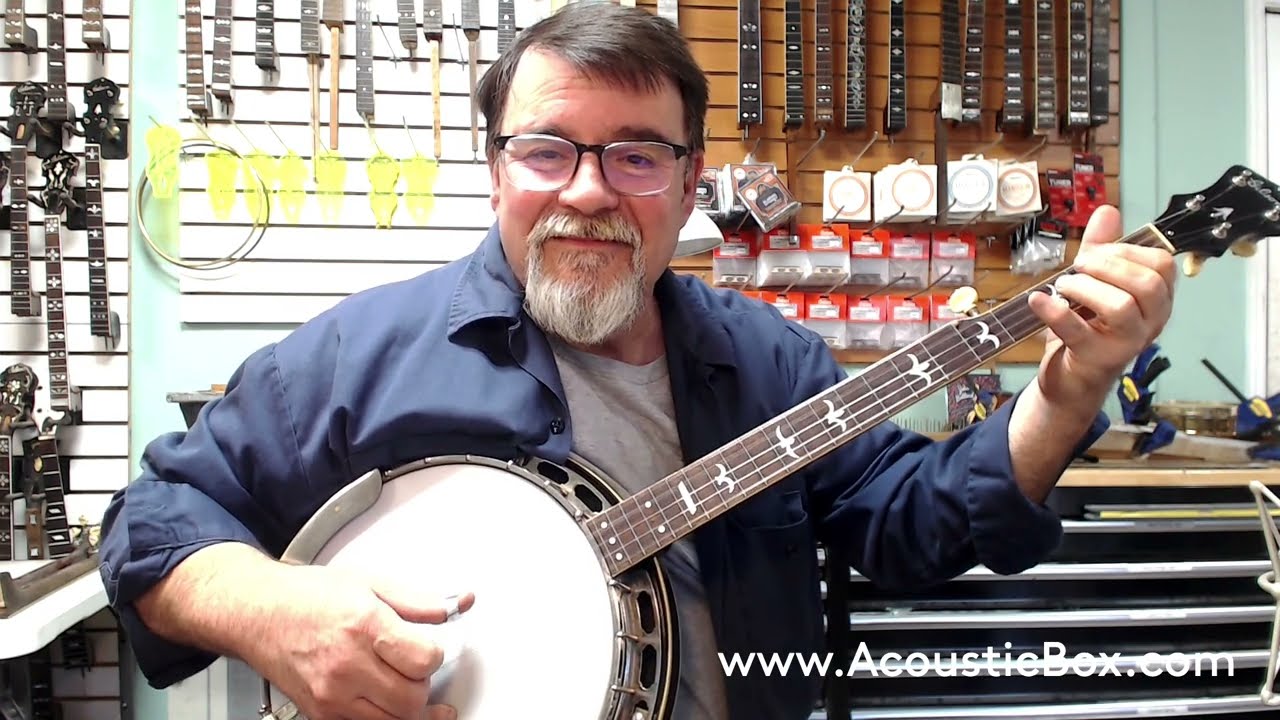 ***Not For Sale*** 1930 Original 5 String RB1 with Coke Bottle Headstock and a Mastertone Label.