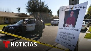 Reportan un detenido por el asesinato del obispo en Los Ángeles