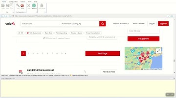 Scraping Yelp Business Website and Phone Numbers