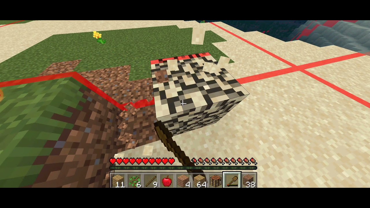 MineCraft on 4 chunks - YouTube