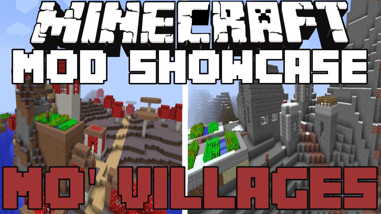 Mo Villages Minecraft Mod Showcase Villages In Every Biome