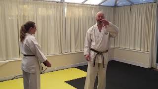 Jodan age Uke bunkai