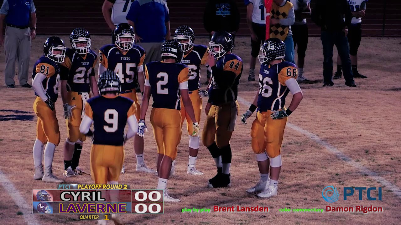 PTCI Football Cyril vs Laverne 111717 YouTube