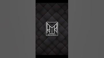 Mounika name logo design #art #logo #design #artist #name #instagram #youtube #mounika #reels #love