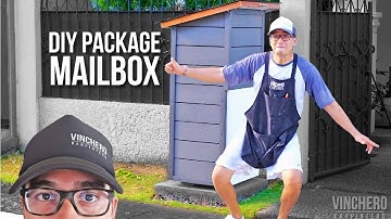 DIY Package Mailbox / How to Accept a Package Without Touching It