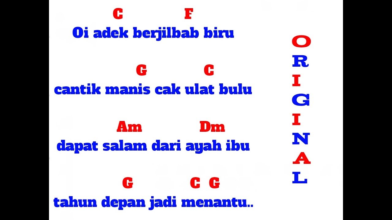 Chord Gitar Letter For Me Penyesalan