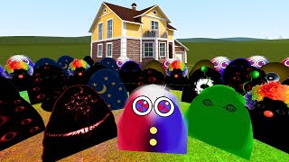 Angry Munci Family Vs Houses (Part 5) - Garry's Mod