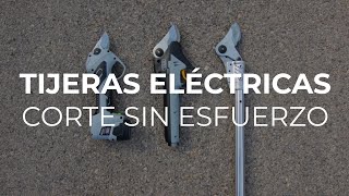 Corte sin esfuerzo - Tijeras de poda eléctricas A BATERÍA - Kamikaze Volpi  - YouTube