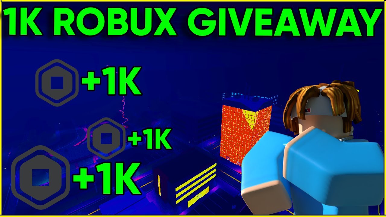 🔴FREE 100,000 ROBUX GIVEAWAY LIVE! (FREE ROBUX) 