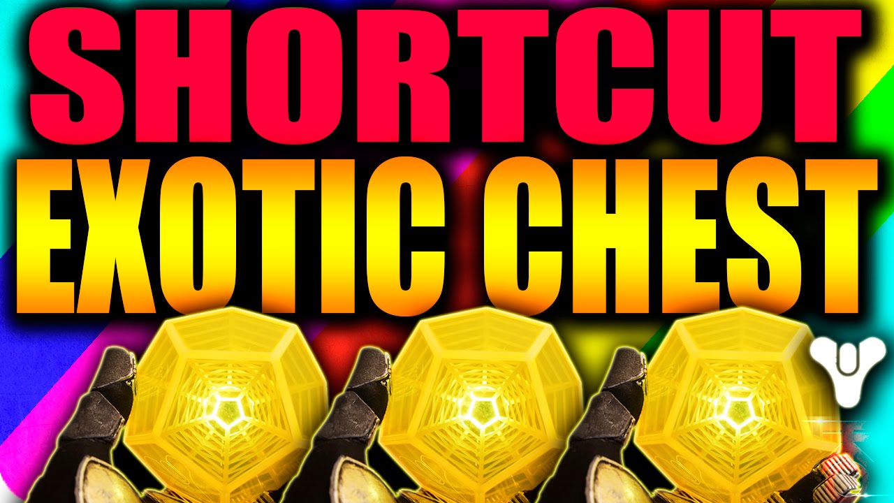 Destiny | KINGS FALL EXOTIC CHEST SHORTCUT ROUTE!!!