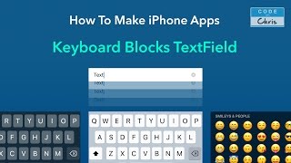 Solved: iOS Keyboard Blocks Text Field