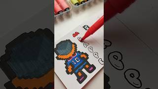 I draw football stars in pixel style #artshorts #football #pixelart #pixeldesign
