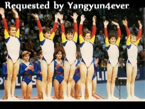 1987 Romanian Gymnastics Team Montage