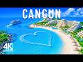Cancun 🇲🇽 4K Drone Footage | Turquoise Caribbean Waters &amp; Deep House Vibes