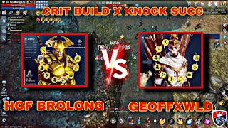 MIR4-422K PS WARRIOR HOF BROLONG VS 410K PS LANCER GEOFFXWLD | SP 10 BATTLE | DTM VS HOF