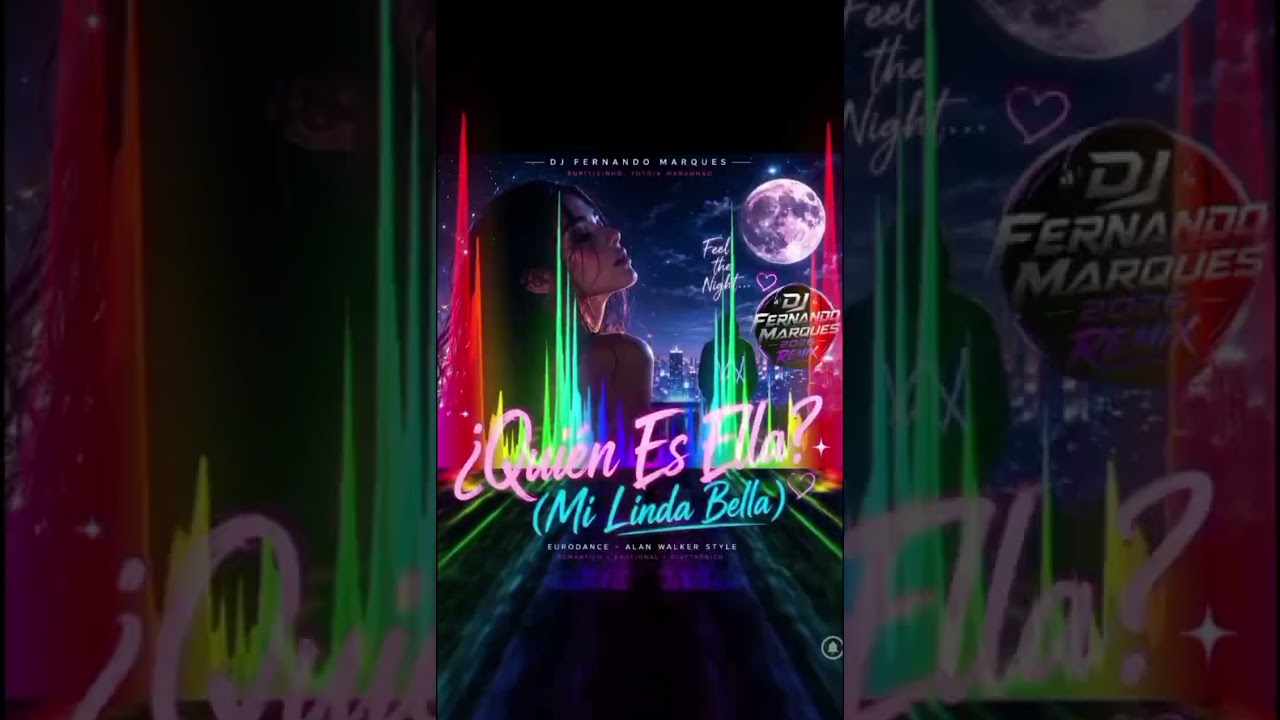 🔥 ¿Quién Es Ella? (Mi Linda Bella) ✨🌙 Alan Walker Style Eurodance 2026 🎧💙 DJ Fernando Marques
