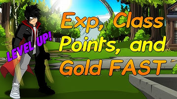 AQWorlds | Gold, Class Points, & Exp FAST in AQW!!