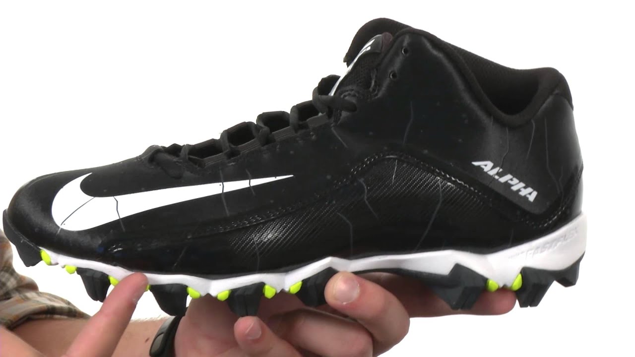 nike alpha shark football cleats