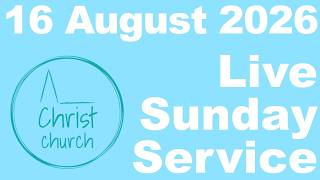 Sunday Service 16 August 2026