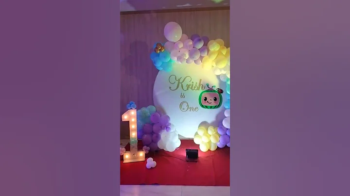Coco melon balloon decoration 🎉