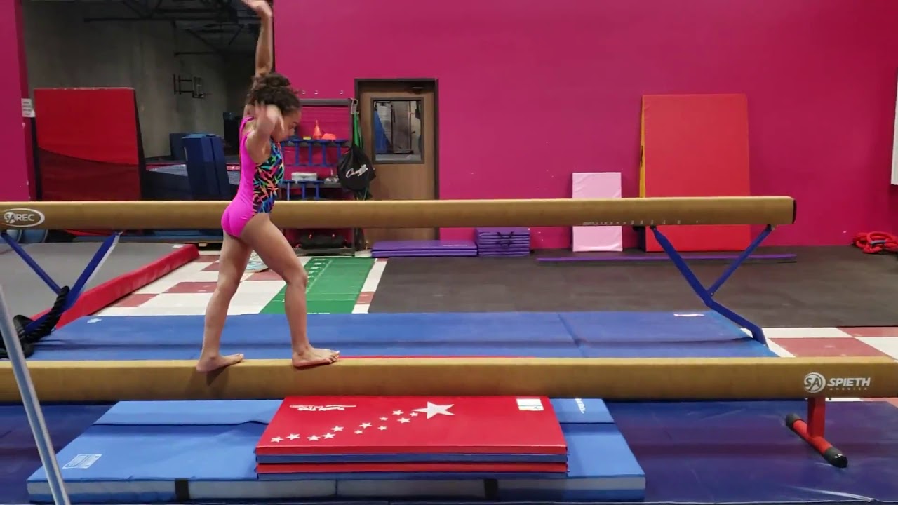 Learning Bach Hand Spring Object Level 5 Learning a Back Handspring - YouTube
