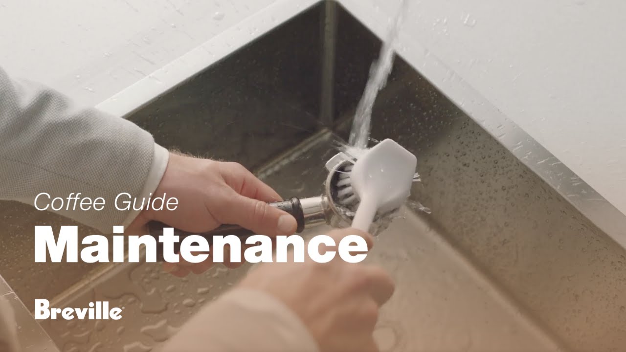 The Barista Touch™ | Everyday cleaning guide: the portafilter and filter basket | Breville USA