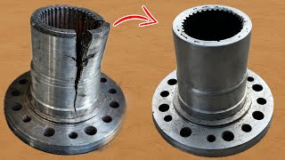 Pure Precision Engineering! Watch This Gear Turn Into Mechanical Art…