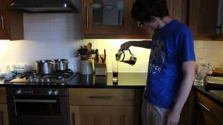 Making an Iced Latte like Edgar Wright